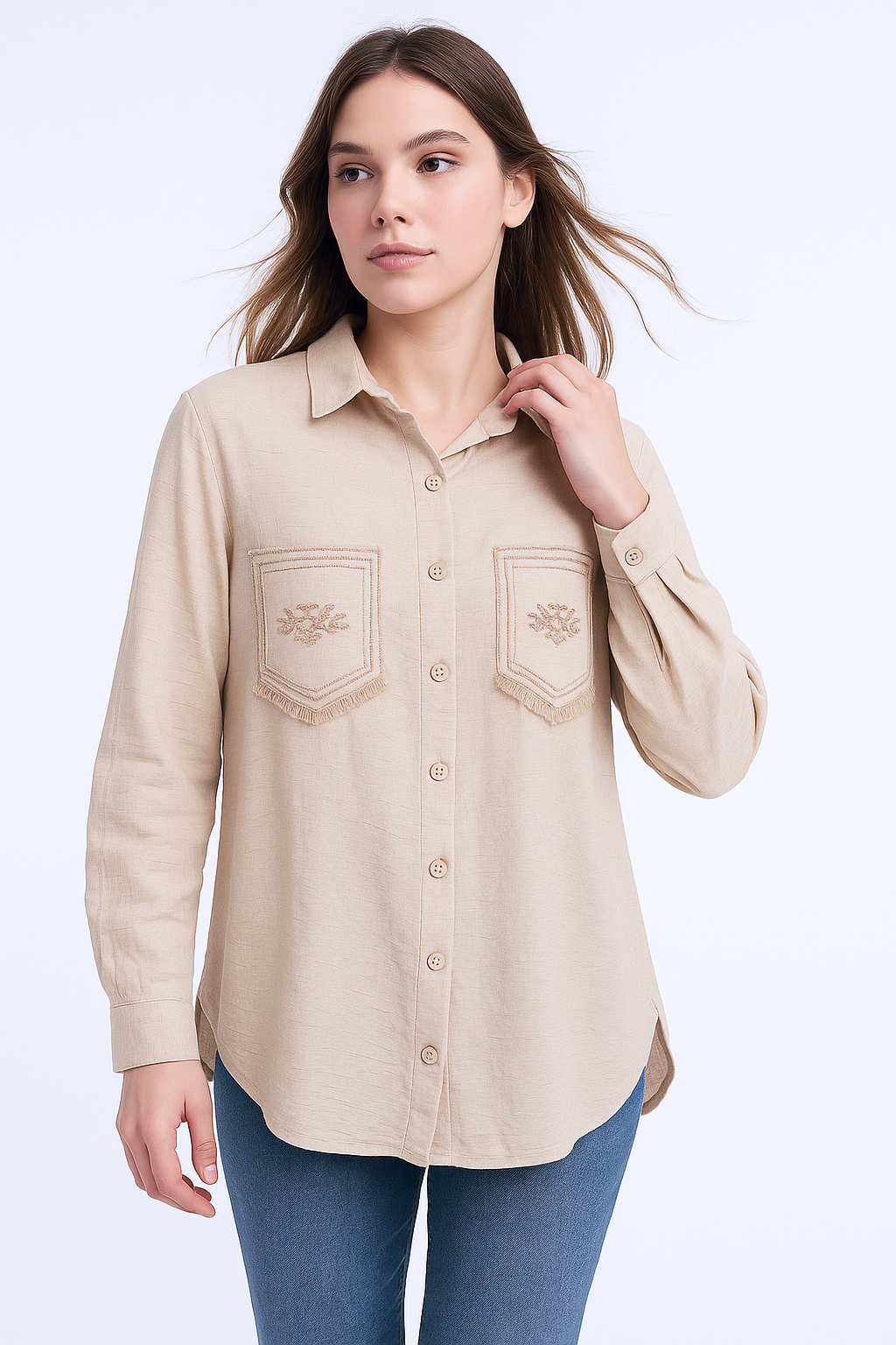 بلوزة بيج شميز - الصورة 1