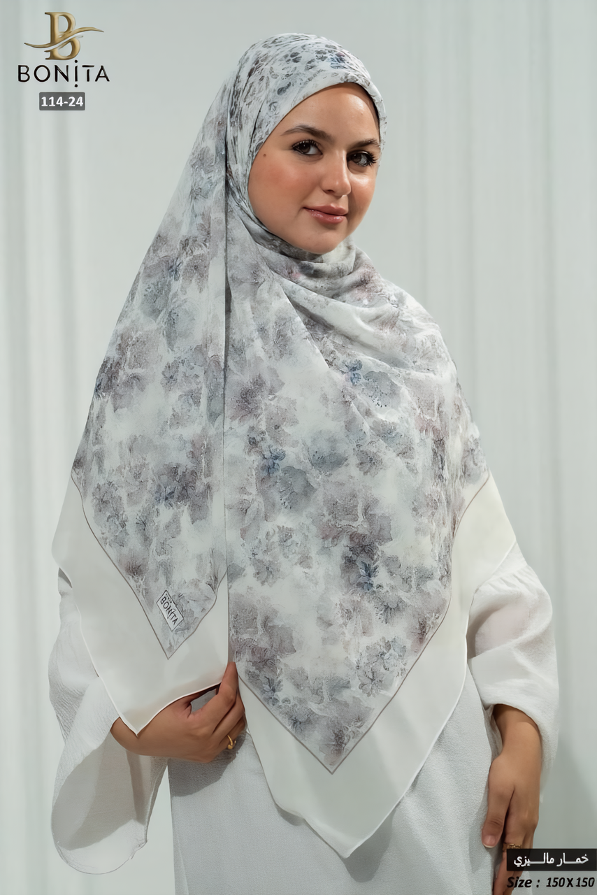 طرحة 4 خمار ماليزي ديجيتال - الصورة 1